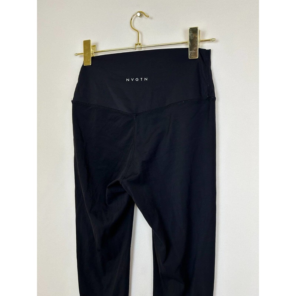 NVGTN Women’s Athletic Leggings Black High Waist Full length XL - Picture 6 of 10